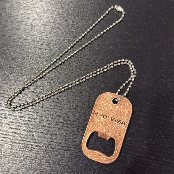 Harley-Davidson 120th Anniversary Bottle Opener Necklace - Picture 2 of 6